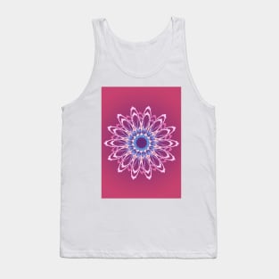 Beauty Flower Pink Tank Top